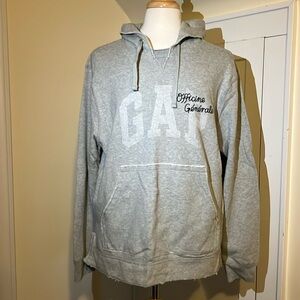 Men’s Gap X Officine Generale, Hooded Distressed style Sweatshirt